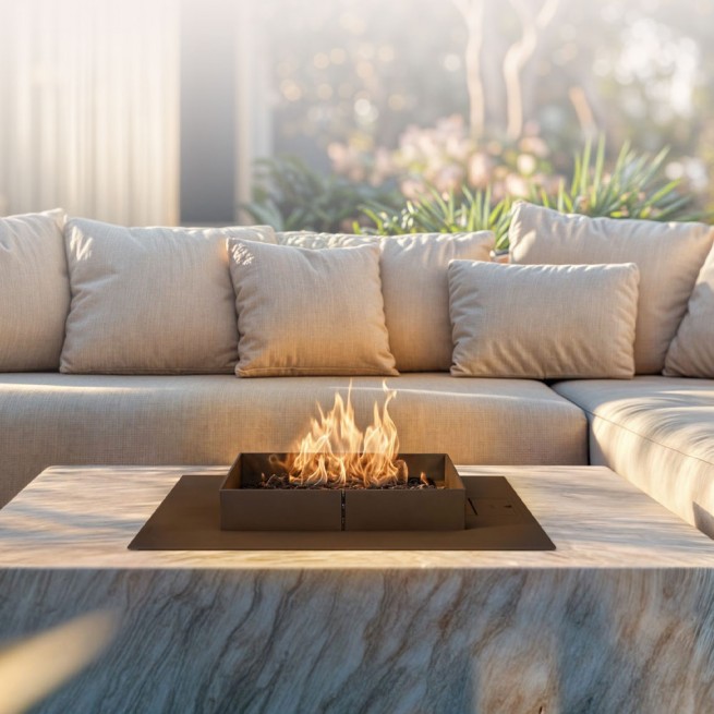 Semineu pe gaz pentru exterior Planika, MICO BURNER